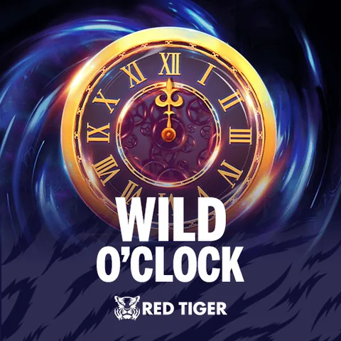 Wild Oclock için özgün tanıtım görseli: slot oyunu düzenini soyut geometrik desenle gösterir.